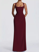 Sleeveless High-Slit Evening Maxi Dress - Sun Imperial product photo 9