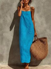 Sleeveless Linen Casual Maxi Dress - Sun Imperial product photo 4
