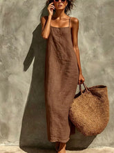 Sleeveless Linen Casual Maxi Dress - Sun Imperial product photo 7