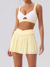 Sleeveless Top and Pleated Skirt Active Set - Sun Imperial product photo 14