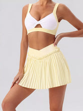 Sleeveless Top and Pleated Skirt Active Set - Sun Imperial product photo 18