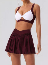 Sleeveless Top and Pleated Skirt Active Set - Sun Imperial product photo 23