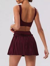 Sleeveless Top and Pleated Skirt Active Set - Sun Imperial product photo 24