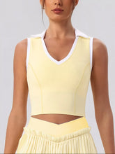 Sleeveless Top and Pleated Skirt Active Set - Sun Imperial product photo 2