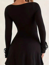 Slit Flare Sleeve Mini Dress - Sun Imperial product photo 4