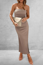 Slit Tube Midi Dress - Sun Imperial (photo 1)
