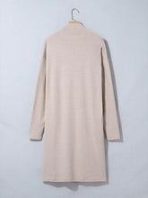 Solid Color Long Sleeve Casual Tunic Shift Cardigan - Sun Imperial product photo 10
