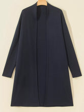 Solid Color Long Sleeve Casual Tunic Shift Cardigan - Sun Imperial product photo 2