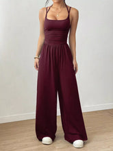 Spaghetti-Strap Wide-Leg Jumpsuit - Sun Imperial product photo 5