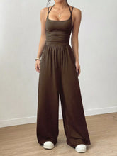 Spaghetti-Strap Wide-Leg Jumpsuit - Sun Imperial product photo 8