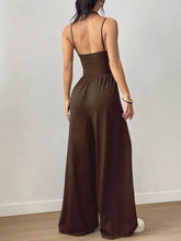 Spaghetti-Strap Wide-Leg Jumpsuit - Sun Imperial product photo 9