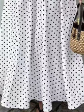 Strapless Polka Dot Ruched Maxi Dress - Sun Imperial product photo 7