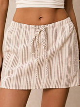 Striped Drawstring Mini Skort - Sun Imperial product photo 10