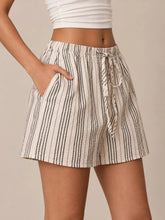 Striped Drawstring Mini Skort - Sun Imperial product photo 4