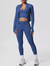 Tank, Zip-Up Jacket and Leggings Three-Piece Set - Sun Imperial product photo 10