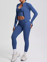 Tank, Zip-Up Jacket and Leggings Three-Piece Set - Sun Imperial product photo 11