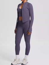 Tank, Zip-Up Jacket and Leggings Three-Piece Set - Sun Imperial product photo 15
