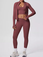 Tank, Zip-Up Jacket and Leggings Three-Piece Set - Sun Imperial product photo 17