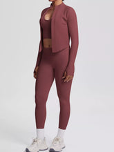 Tank, Zip-Up Jacket and Leggings Three-Piece Set - Sun Imperial product photo 19