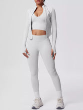 Tank, Zip-Up Jacket and Leggings Three-Piece Set - Sun Imperial product photo 23