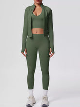 Tank, Zip-Up Jacket and Leggings Three-Piece Set - Sun Imperial product photo 27
