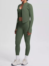 Tank, Zip-Up Jacket and Leggings Three-Piece Set - Sun Imperial product photo 28