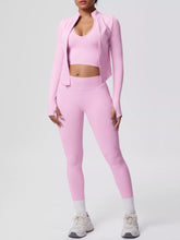 Tank, Zip-Up Jacket and Leggings Three-Piece Set - Sun Imperial product photo 31