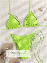 Triangle Micro Bikini Set Sun-Imperial United States