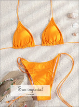 Triangle Micro Bikini Set Sun-Imperial United States