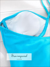 Underwire Halter One-Piece Swimsuit - Sun Imperial product photo 5
