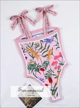 Vintage-Style Two-Way One-Piece Swimsuit - Sun Imperial product photo 10