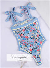 Vintage-Style Two-Way One-Piece Swimsuit - Sun Imperial product photo 6