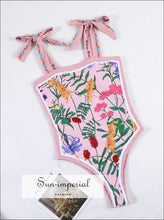 Vintage-Style Two-Way One-Piece Swimsuit - Sun Imperial product photo 9