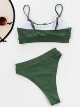 Women's Adjustable Strap Ruched Two-Piece Swim Set - Sun Imperial product photo 2