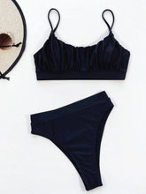 Women's Adjustable Strap Ruched Two-Piece Swim Set - Sun Imperial product photo 3
