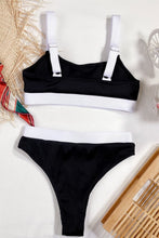Women's Color Block Scoop Neck Bikini Set - Sun Imperial (photo 7)