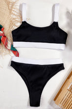 Women's Color Block Scoop Neck Bikini Set - Sun Imperial (photo 8)