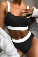 Women's Color Block Scoop Neck Bikini Set - Sun Imperial (photo 9)