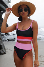 Women's Color Block Spaghetti Strap Two-Piece Swim Set - Sun Imperial product photo 1