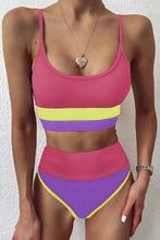 Women's Color Block Spaghetti Strap Two-Piece Swim Set - Sun Imperial product photo 7
