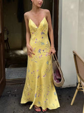 Floral Spaghetti Strap Maxi Dress - Sun Imperial (photo 1)