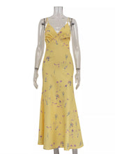 Floral Spaghetti Strap Maxi Dress - Sun Imperial (photo 6)