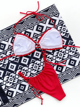 Women's Frill Trim Halter Neck Bikini Set - Sun Imperial product photo 13