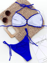 Women's Frill Trim Halter Neck Bikini Set - Sun Imperial product photo 17