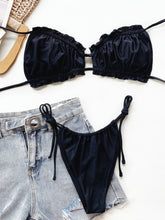 Women's Frill Trim Halter Neck Bikini Set - Sun Imperial product photo 19