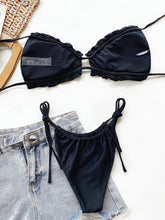 Women's Frill Trim Halter Neck Bikini Set - Sun Imperial product photo 20