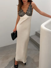 Lace Trimmed Adjustable Strap Midi Dress - Sun Imperial (photo 2)