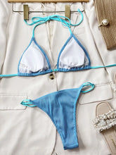 Women's Ribbed Tie Back Bikini Set - Sun Imperial product photo 12