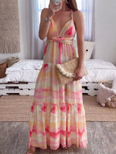 Women's Tie-Dye Tiered Maxi Dress - Sun Imperial product photo 2