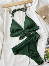 Women's Tied Halter Neck Bikini Set - Sun Imperial product photo 8